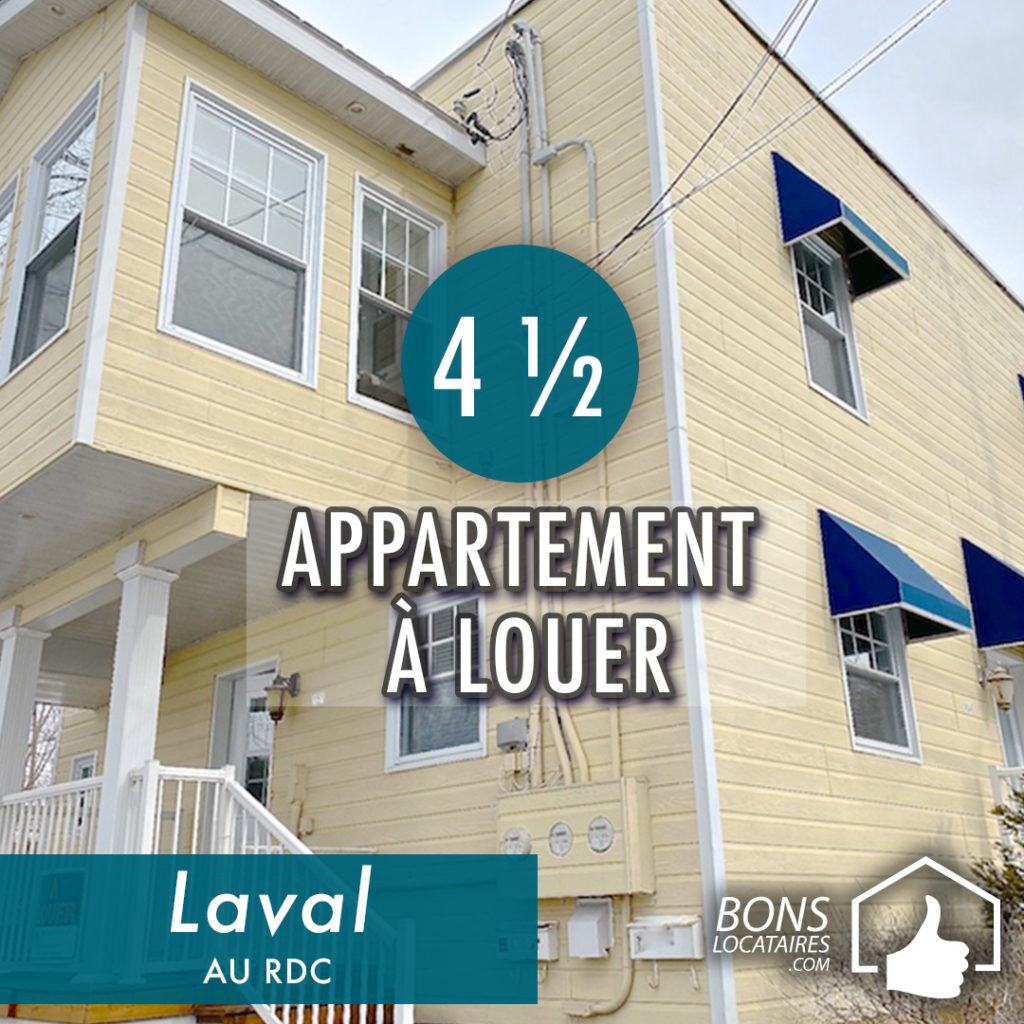Appartement A Louer Laval 4 1 2 Tout Inclus
