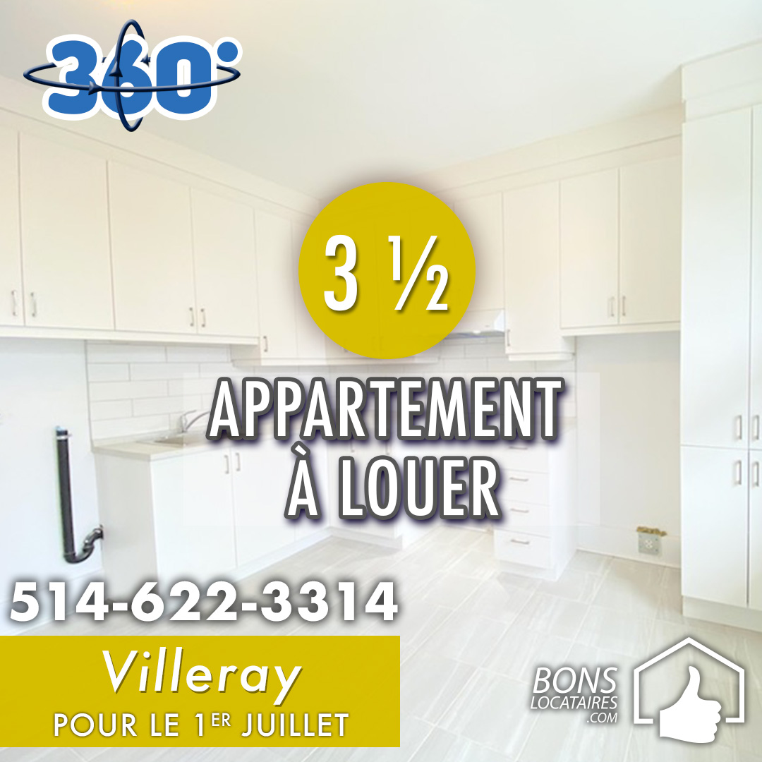 Affiche Appartement à louer 27x36cm